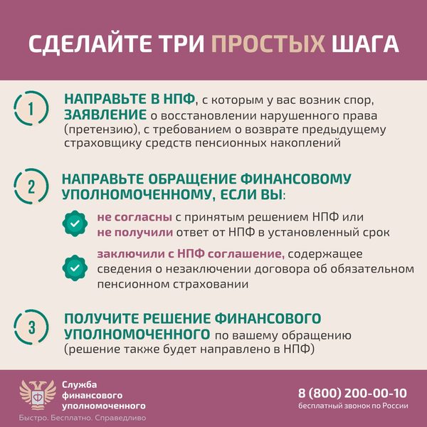 Карточка 6: как защитить себя при незаконном переводе пенсионных накоплений
